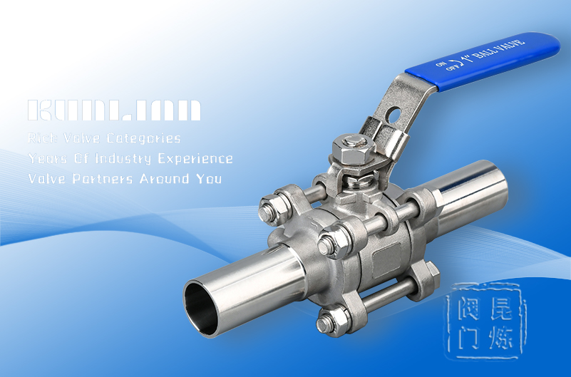 Q61F-16RL三片式加長焊接球閥 Q61F-16RL三片式加長焊接球閥