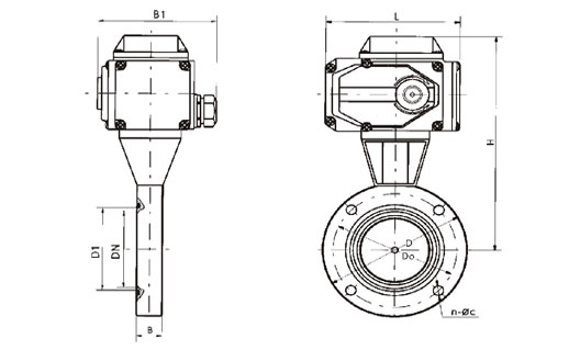 GID電動真空蝶閥結(jié)構(gòu)圖- 上海昆煉閥門制造有限公司 GID電動真空蝶閥結(jié)構(gòu)圖- 上海昆煉閥門制造有限公司