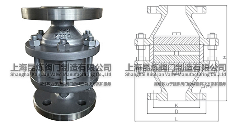 FPB-W瓦斯阻火器結(jié)構(gòu)圖- 上海昆煉閥門制造有限公司 FPB-W瓦斯阻火器結(jié)構(gòu)圖- 上海昆煉閥門制造有限公司