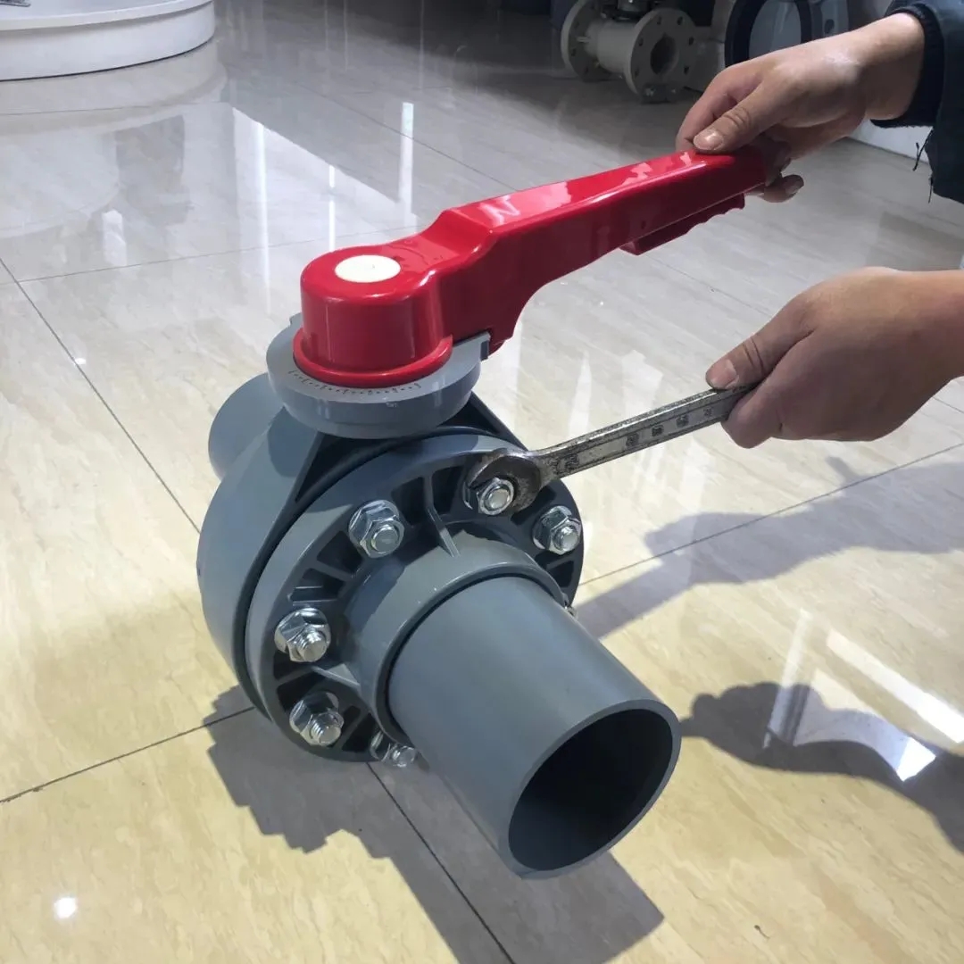 對(duì)夾式蝶閥安裝步驟2 對(duì)夾式蝶閥安裝步驟2