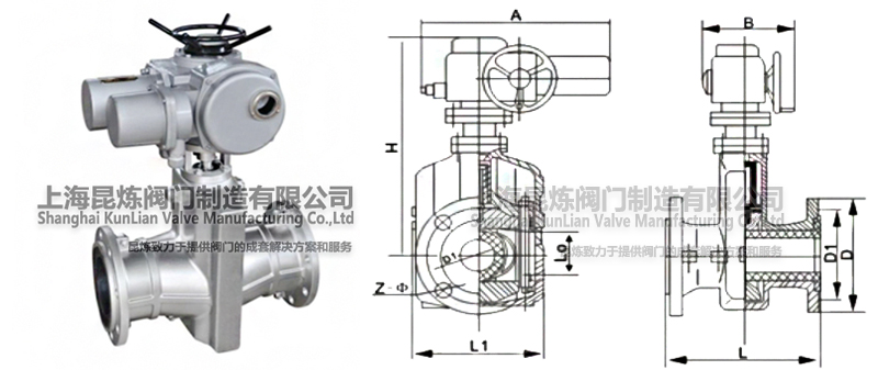 GJ941X-6L電動(dòng)管夾閥結(jié)構(gòu)圖- 上海昆煉閥門制造有限公司 GJ941X-6L電動(dòng)管夾閥結(jié)構(gòu)圖- 上海昆煉閥門制造有限公司