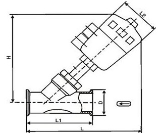 Y685F氣動快裝角座閥結(jié)構(gòu)圖- 上海昆煉閥門制造有限公司 Y685F氣動快裝角座閥結(jié)構(gòu)圖- 上海昆煉閥門制造有限公司