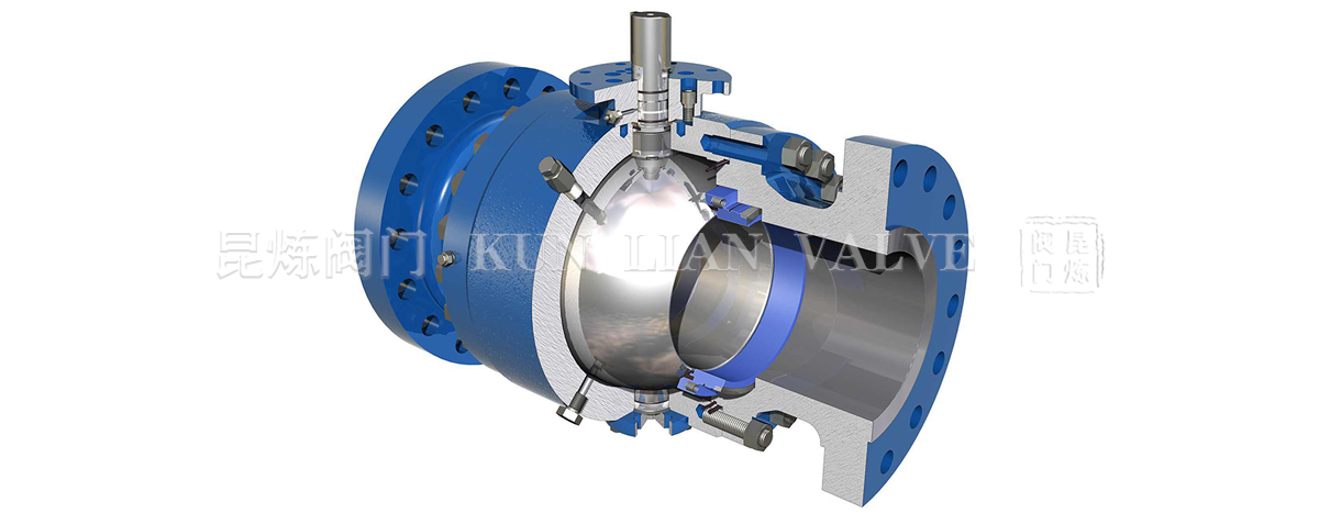高壓球閥剖面圖 高壓球閥剖面圖