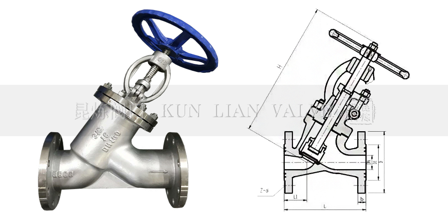 直流式截止閥結(jié)構(gòu)圖- 上海昆煉閥門制造有限公司 直流式截止閥結(jié)構(gòu)圖- 上海昆煉閥門制造有限公司
